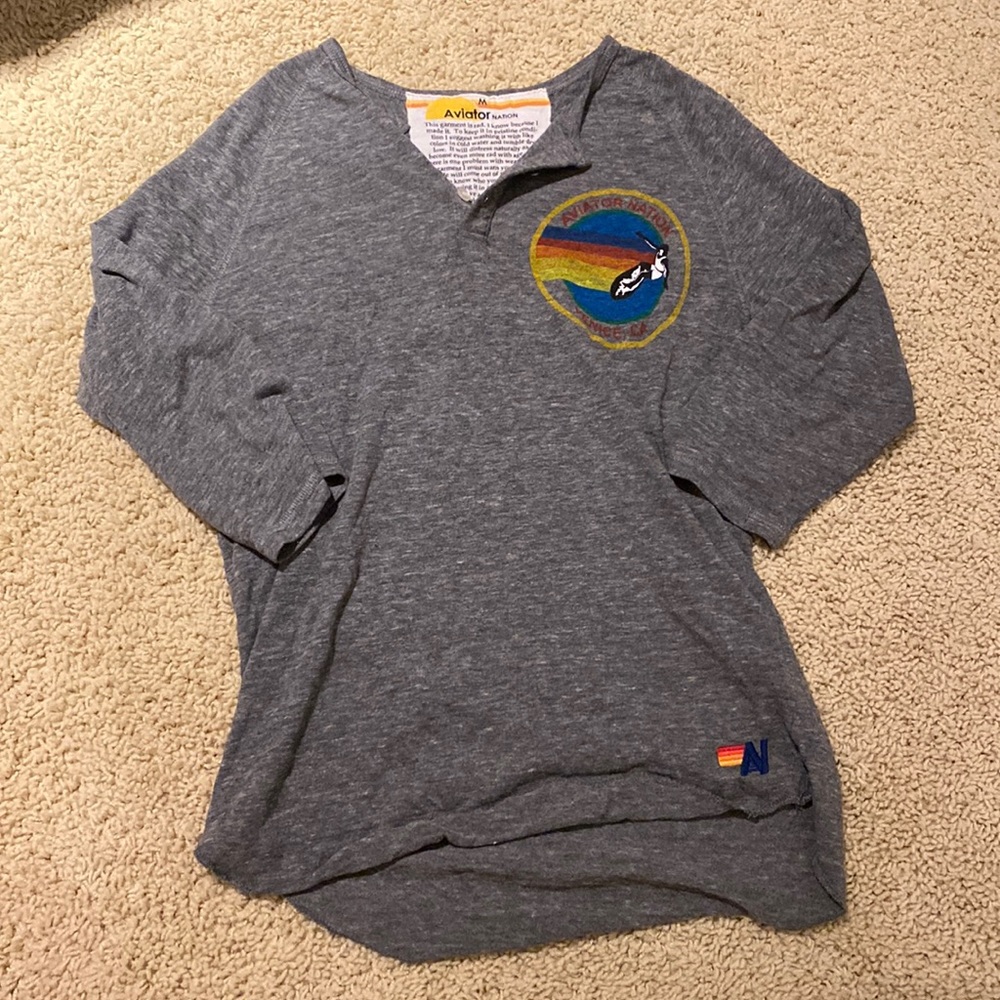 Aviaron Nation Baseball Tee